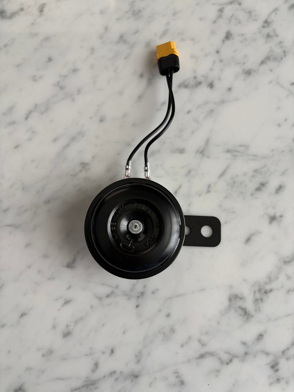 Battery powered horn [comes with a switch] can fit any bike